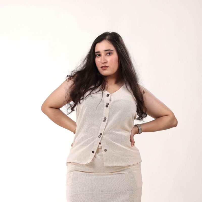 Women’s Hemp Casual Sleeveless Top